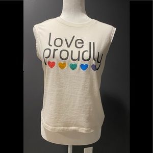 Love Proud tank top
